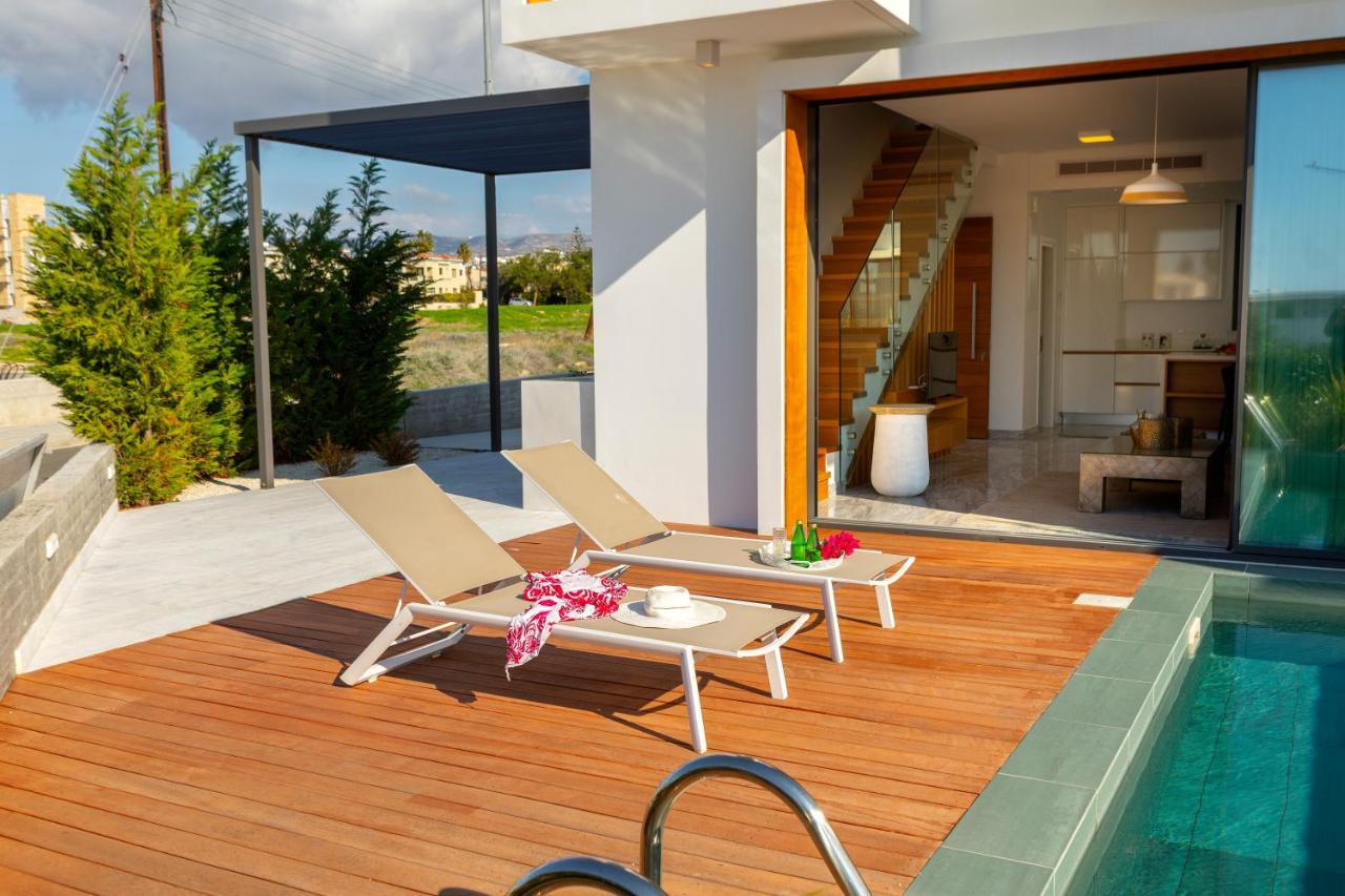 Villa Laurus 6, Walking Distance To The Beach Пафос Екстериор снимка
